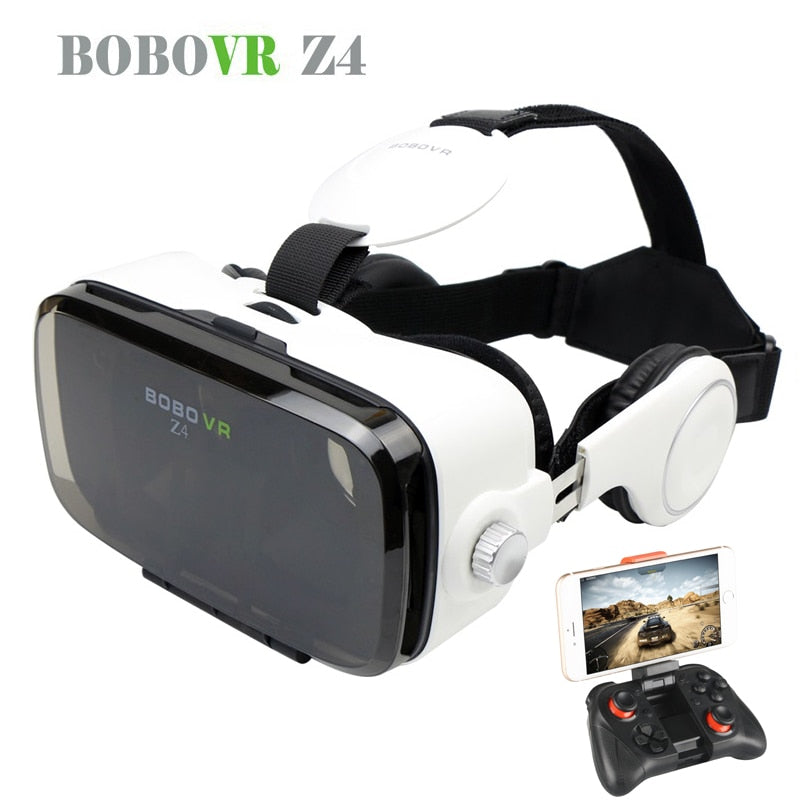 Hot! 2016 Google Cardboard BOBOVR Z4 Virtual Reality Goggles Immersive BOBOVR Z3 Upgraded Z4 VR BOX 3D Glasses Private Cinema
