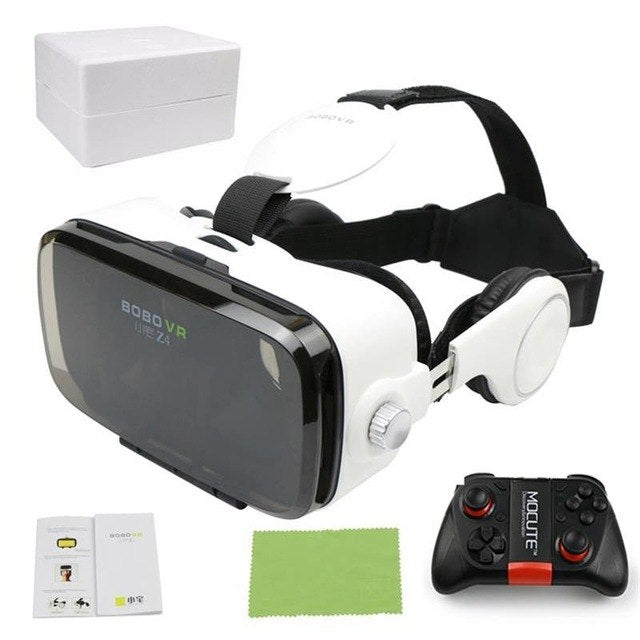 Hot! 2016 Google Cardboard BOBOVR Z4 Virtual Reality Goggles Immersive BOBOVR Z3 Upgraded Z4 VR BOX 3D Glasses Private Cinema