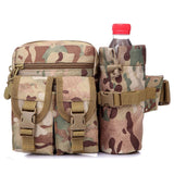 Outdoor Military Tactical Shoulder Bag Waterproof Oxford Molle Camping Hiking Pouch Kettle Bag bolsillo Waist Pack Bag 6 colors