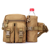 Outdoor Military Tactical Shoulder Bag Waterproof Oxford Molle Camping Hiking Pouch Kettle Bag bolsillo Waist Pack Bag 6 colors
