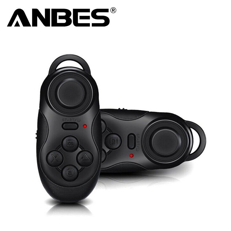 Mini Gamepad Bluetooth Gamepads Game Controller Joystick Selfie Remote Shutter Wireless Mouse for iOS Android Smartphone TV Box