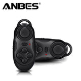Mini Gamepad Bluetooth Gamepads Game Controller Joystick Selfie Remote Shutter Wireless Mouse for iOS Android Smartphone TV Box