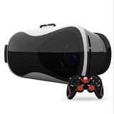 UGP V5 VR Virtual Reality 3D Glasses Google Cardboard Cinema Goggles With Bluetooth Gamepad For 3.5-6.0 Inch Smartphones