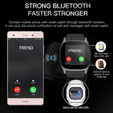 FORNORM T8 Bluetooth Smart Watch With Camera Music Player Facebook Whatsapp Sync SMS Smartwatch Support SIM TF Card For Android