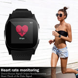 FORNORM Mini Style T8 Bluetooth Smart Watch Support SIM TF Card Sleep Monitor Message Notifier For Android