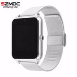 SZMDC Smart Watch GT08 Z60 Men Women Bluetooth Wrist Smartwatch Support SIM/TF Card Wristwatch For Apple Android Phone PK DZ09