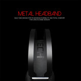 Virtual 7.1 Channel Surround Sound Gaming Headset Stereo LED Headphones with Mic