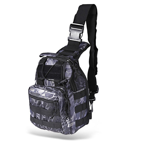 Free Knight 600D Molle Military Backpack Army Tactical Shoulder Bag Camping Hiking Camouflage Bag Utility Trekking Hunting Bag
