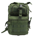 Military Tactical Assault Pack Sling Backpack Army Molle Waterproof EDC Rucksack Bag for Outdoor Hiking Camping Hunting 20L