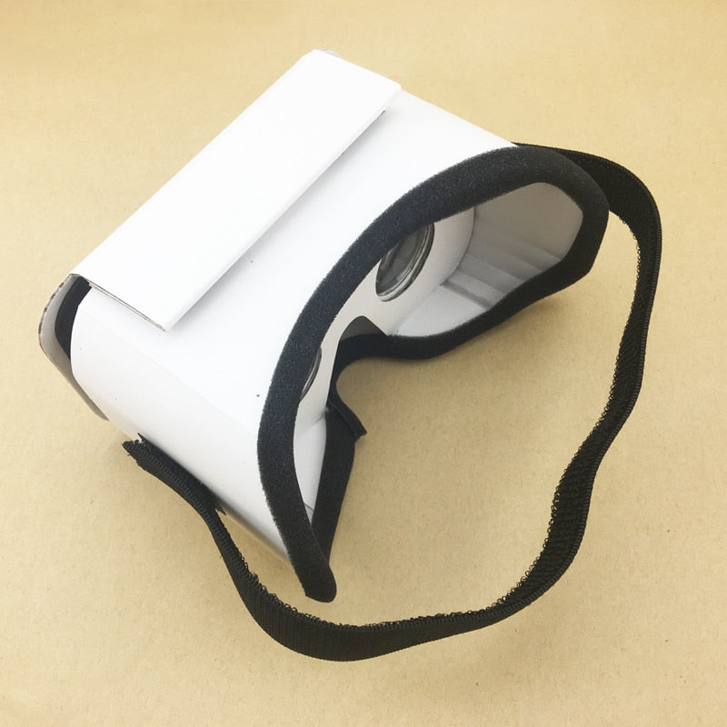 Data Frog DIY Portable Virtual Reality Glasses Google Cardboard 3D Glasses VR Box For SmartPhones For Iphone X 7 8 VR