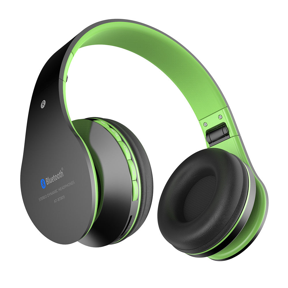AT-BT809 Bluetooth Headphones wireless headset handsfree for music player