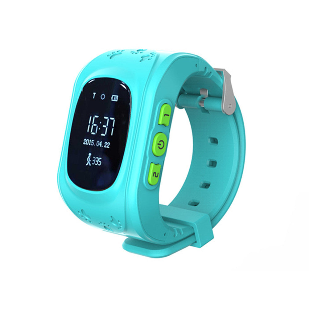 Smart Safe Watch Children SOS Smart Watch Anti-Lost Monitor Call Location Device GPS Tracker for Kids (English GPS Edition)