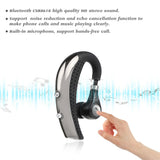 BH693 Wireless Bluetooth 4.0 Headset Sport Stereo Headphone Earphone Voice Control Support HSP HFP1 Hands Free for IOS iPhone Samsung HTC