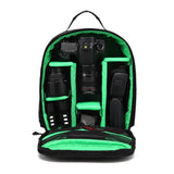 Waterproof multi-functional Digital DSLR Camera Video Bag w/ Rain Cover Small SLR Camera Laptop Bag for Photographer HU-04