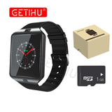 GETIHU Smart Watch Digital DZ09 U8 Wrist with Men Bluetooth Wristwatch SIM Sport Smartwatch camera For iPhone Android Phone Wach