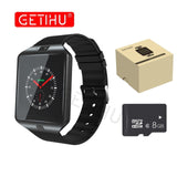 GETIHU Smart Watch Digital DZ09 U8 Wrist with Men Bluetooth Wristwatch SIM Sport Smartwatch camera For iPhone Android Phone Wach