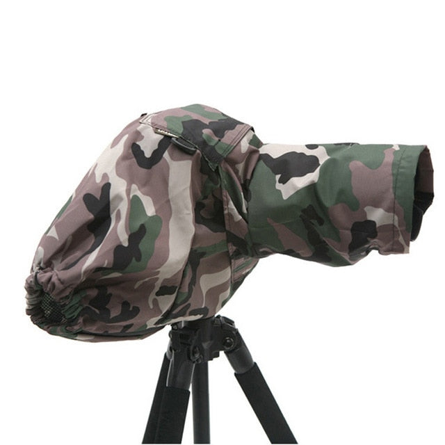 Ekosa Professional Camera Rain Covers Coat Bag Protector Rainproof Waterproof Against Dust for Canon Nikon Pendax Sony DSLR SLR