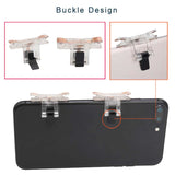 For PUBG STG FPS Game Trigger Cell Phone Mobile Controller Fire Button Gamepad L1R1 Aim Key Joystick for iphone Android