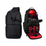 ALLOET Waterproof Multifunction Digital SLR DSLR Camera Video Bag Sling Shoulder Camera Backpack W/ Rain Cover For Nikon Canon