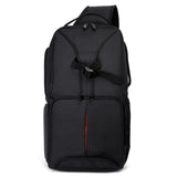 ALLOET Waterproof Multifunction Digital SLR DSLR Camera Video Bag Sling Shoulder Camera Backpack W/ Rain Cover For Nikon Canon