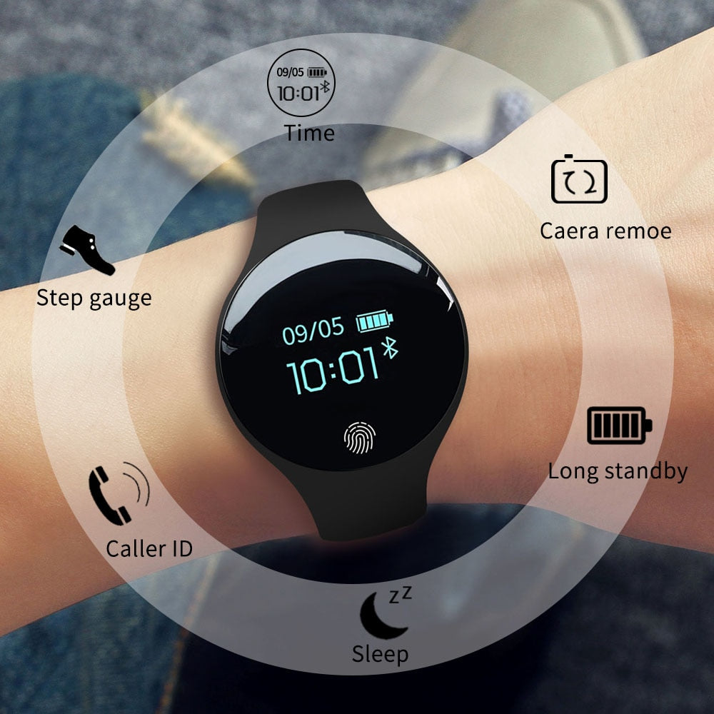 SANDA Bluetooth Smart Watch for IOS Android Men Women