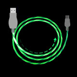 LED Glow Charging Data Sync Mobile Phone
