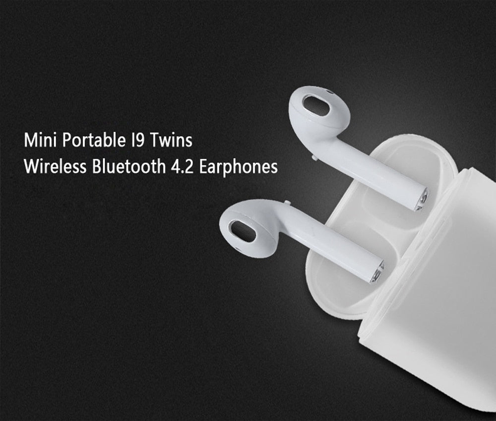 Magnetic Charger Box Earbuds IFANS I9 TWS Bluetooth Earphone