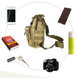 Free Knight 600D Molle Military Backpack Army Tactical Shoulder Bag Camping Hiking Camouflage Bag Utility Trekking Hunting Bag