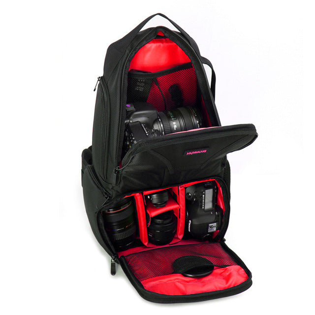 Photo Waterproof DSLR SLR Sling Flipside Camera Video Nylon Bag