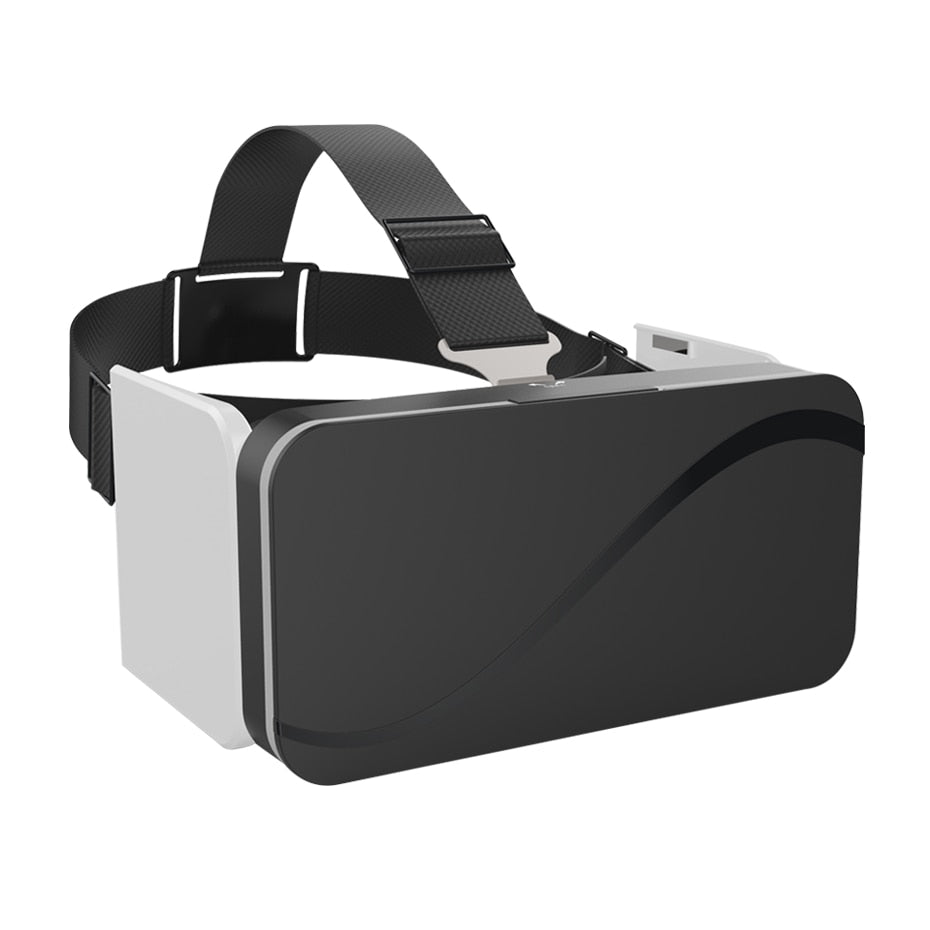 VR 3D Box Virtual Reality Goggles Foldable VR Headset Glasses Googles Cardboard Helmet For Smartphones 4.7-6.0"