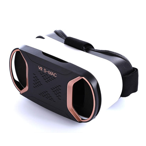 2018 Google Cardboard VR BOX SMAC Pro Version VR Virtual Reality 3D Glasses Box Head Mount for Smartphone 4.5-6' Mobile Phone