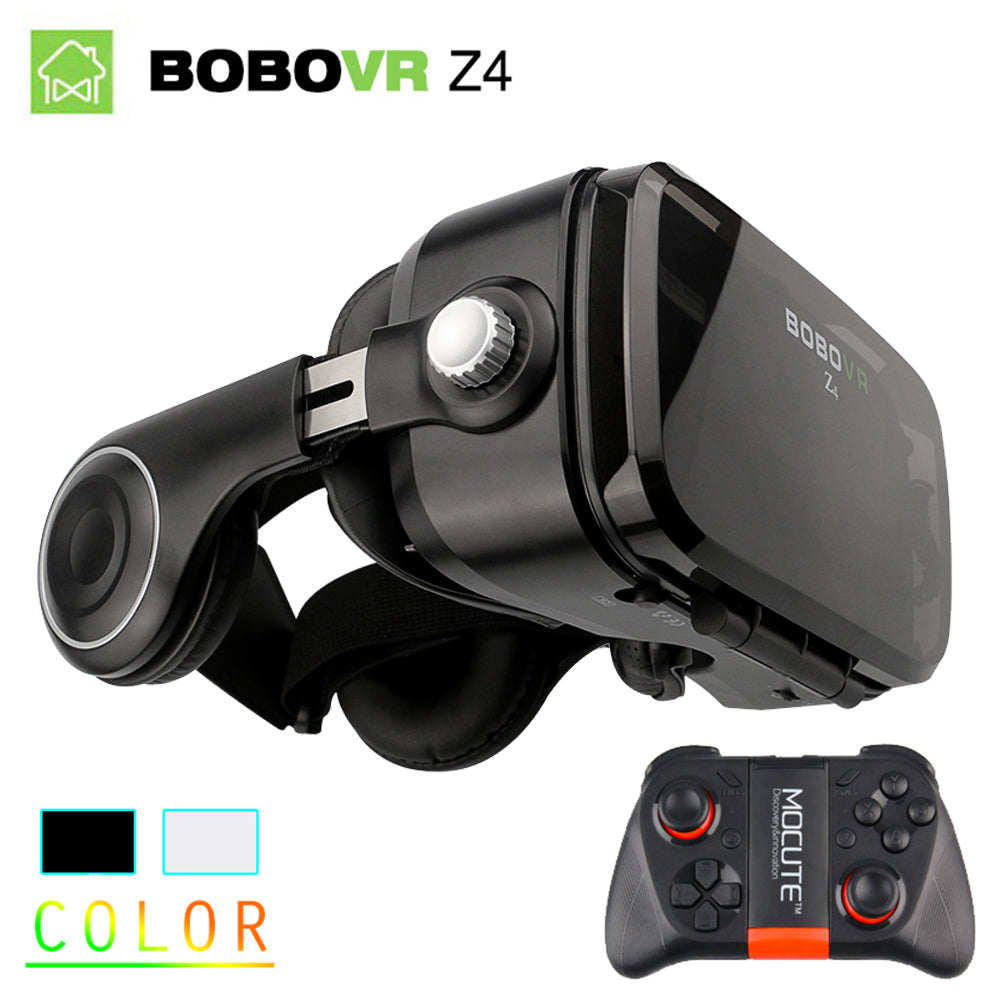 Original BOBOVR Z4 3D  Virtual Reality VR Glasses Headset Stereo Box BOBO VR for Smartphone with Remote