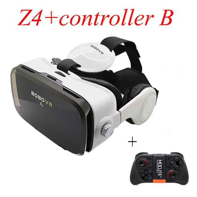 Original BOBOVR Z4 3D  Virtual Reality VR Glasses Headset Stereo Box BOBO VR for Smartphone with Remote