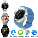 Y1 Bluetooth Touch Screen Smart Watch with Micro SIM TF Slot Wearable Devices For iOS Android Smartphone