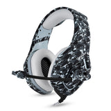 ONIKUMA K1 3.5mm Gaming Headsets with Mic Stereo Sound Noise Reduction Music Headphones for PC New Xbox Laptop DS PSP Camouflage Yellow