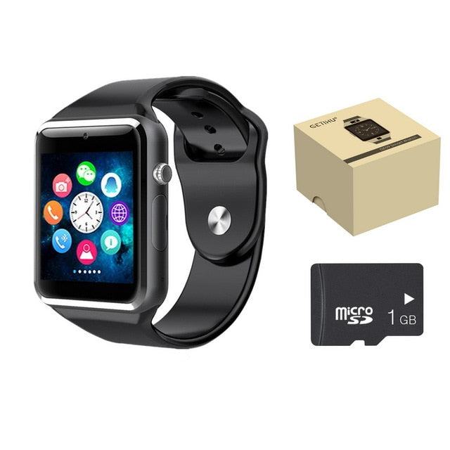 GETIHU Smart Watch A1 Smartwatch For Apple iPhone Android Samsung Bluetooth Digital Wrist Sport Watch SIM Card Phone With Camera
