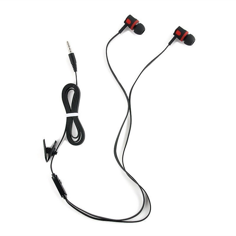 3.5mm with Microphone Bass Stereo In Ear Earphones Headphones Headset Earbuds