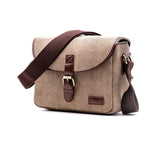 Retro Waterproof Camera Bag Photography Package DSLR Shoulder Case