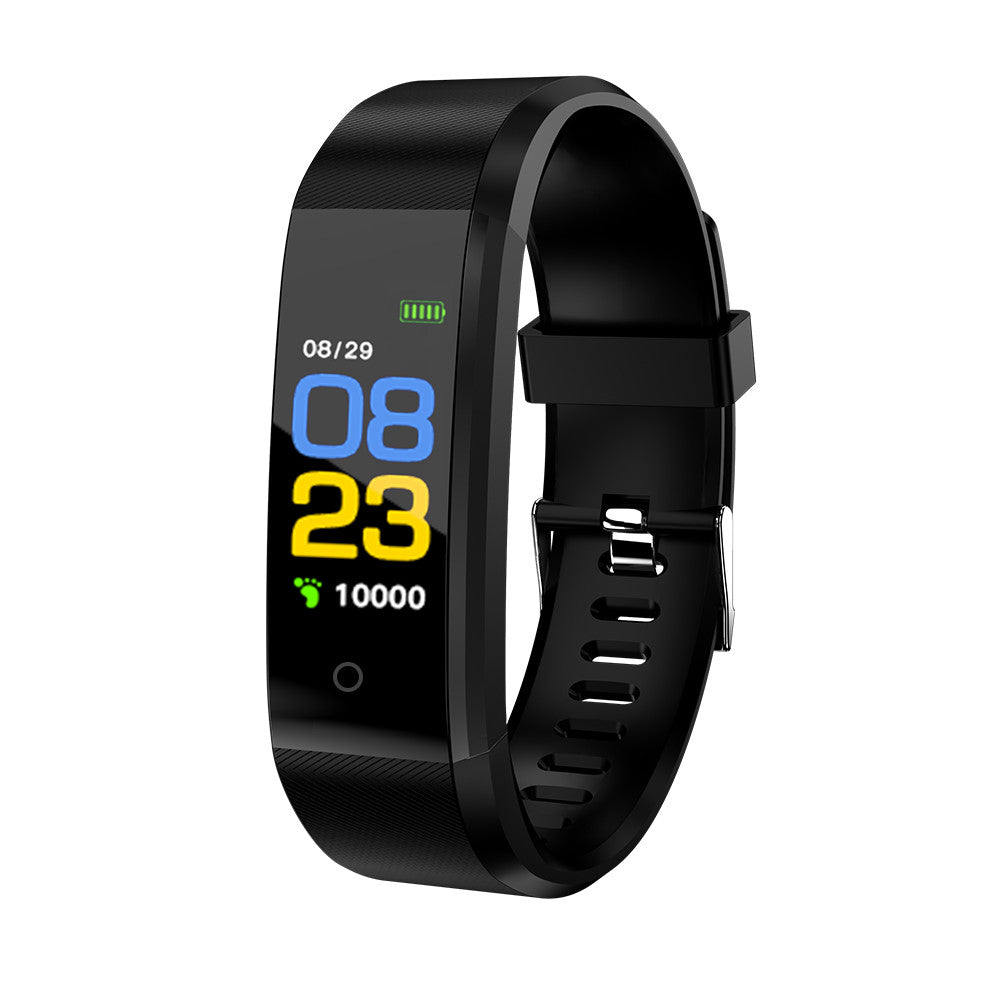 Smart Bracelet Fitness Tracker 0.96in TFT Display Screen Heart Rate Monitor Sleep Monitoring Call Reminder Smart Band Sport Pedometer Wristband Watch for Android IOS