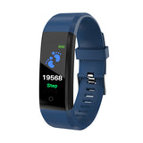 Smart Bracelet Fitness Tracker 0.96in TFT Display Screen Heart Rate Monitor Sleep Monitoring Call Reminder Smart Band Sport Pedometer Wristband Watch for Android IOS