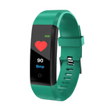 Smart Bracelet Fitness Tracker 0.96in TFT Display Screen Heart Rate Monitor Sleep Monitoring Call Reminder Smart Band Sport Pedometer Wristband Watch for Android IOS