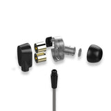 HIFI Earphone Dual Dynamic Driver Headphone Super