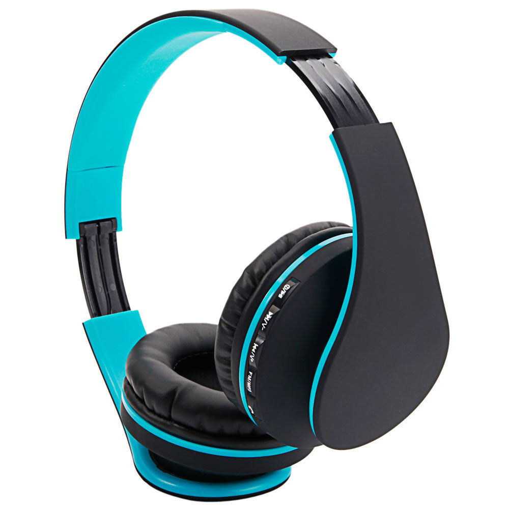 4in1 Wireless Bluetooth Headset FM Radio Headphone Earphone Microphone Universal