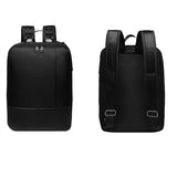Laptop Backpack Satchel Shoulder Bag Large Capacity Travel Backpack for Men (Black)