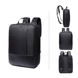 Laptop Backpack Satchel Shoulder Bag Large Capacity Travel Backpack for Men (Black)