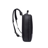 Laptop Backpack Satchel Shoulder Bag Large Capacity Travel Backpack for Men (Black)