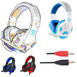 3.5mm Bass Video Game Gaming Headphone Headset Earphone W/ Mic