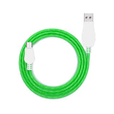 LED Glow Charging Data Sync Mobile Phone