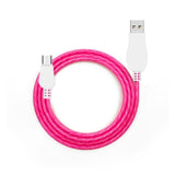 LED Glow Charging Data Sync Mobile Phone