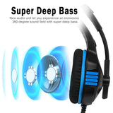 Hunterspider V-3 3.5mm Wired Gaming Headsets Over Ear Headphones Noise